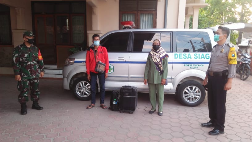 Pekerja Migran Indonesia dari brunai di kecamatan bungkal kabupaten Ponorogo