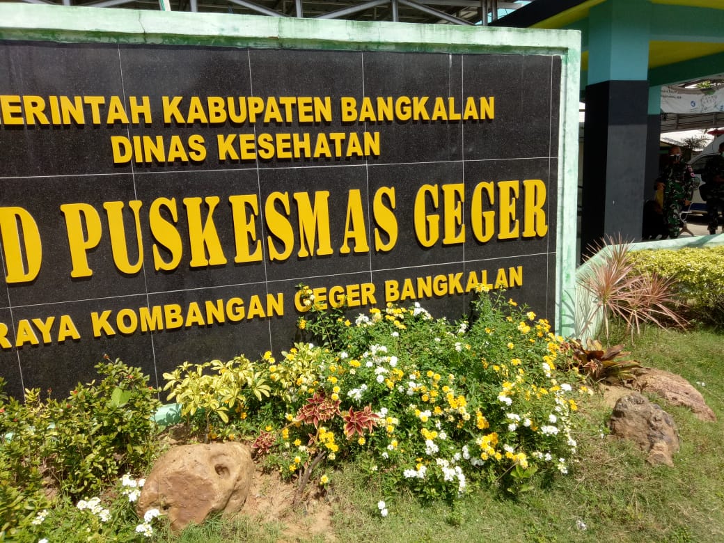 Salah satu puskesmas di bangkalan yang kini telah kembali di buka 