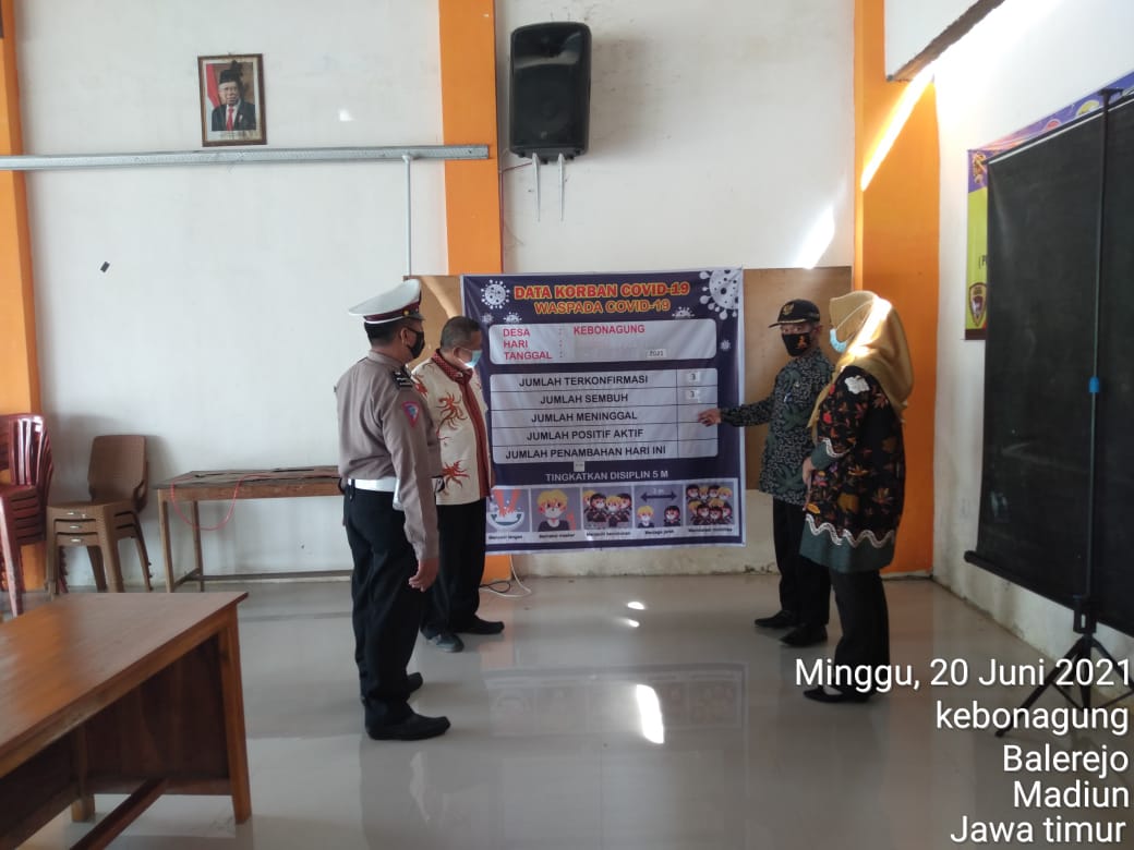 POLRI saat giat di salahsatu POLBINDES di Kab. Madiun