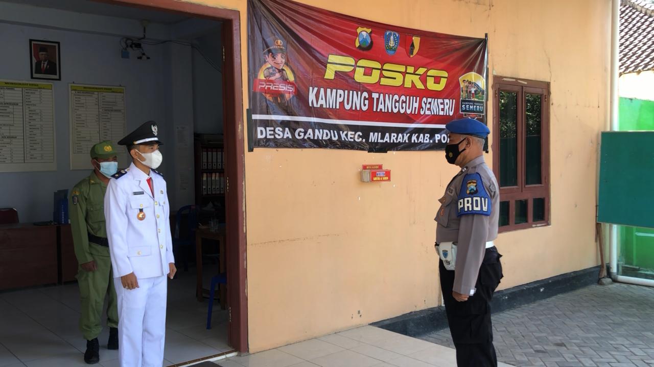 Nasrulloh kepala desa Gandu kecamatan Mlarak Kabupaten Ponorogo