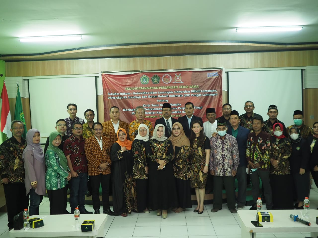 Pengda INI Lamongan bersama Perwakilan universitas