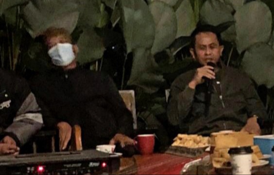 Kajari Batu, Dr Supriyanto SH MH, saat memberi penjelasan tentang hukum