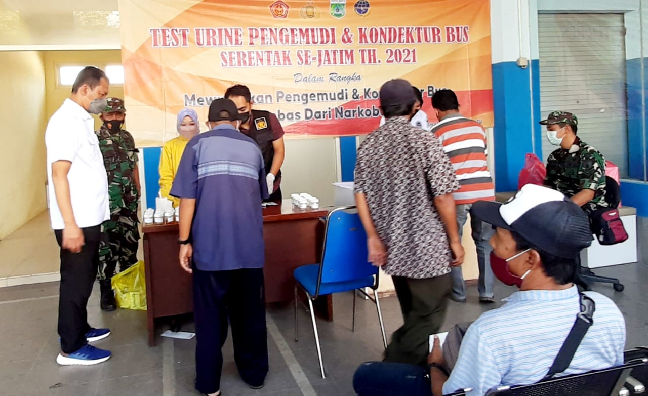Pos Test Urine diterminal Kota Batu