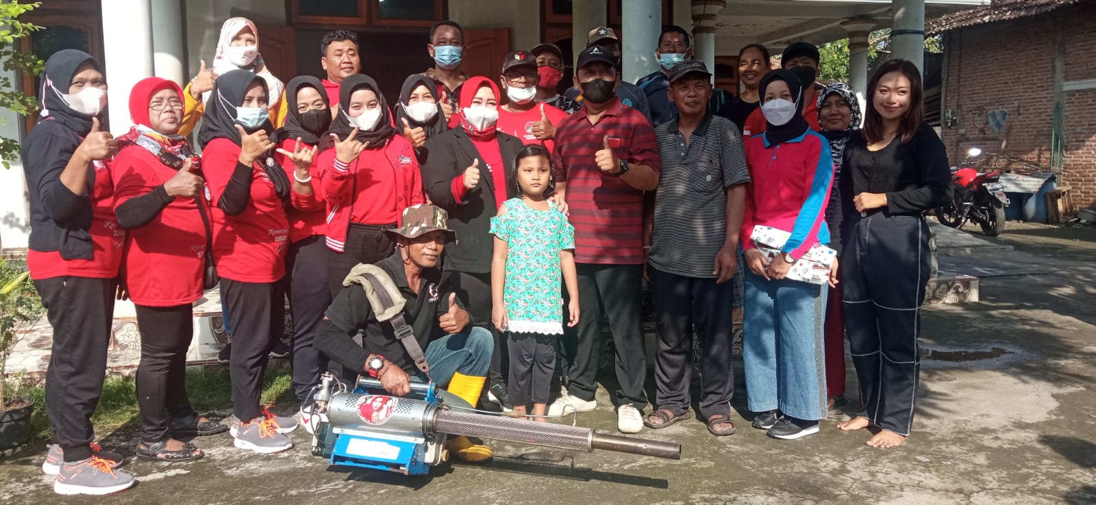 Wabup bunda Rita bersama pengurus BMI DPC Ponorogo