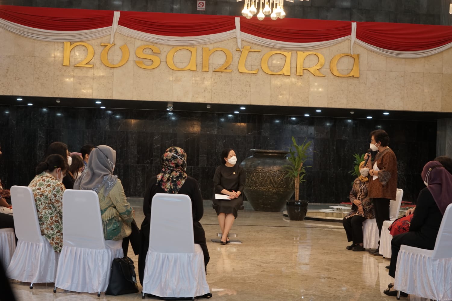 DPR saat mendengar aspirasi masyarakat dalam mencegah segala bentuk kekerasan seksual