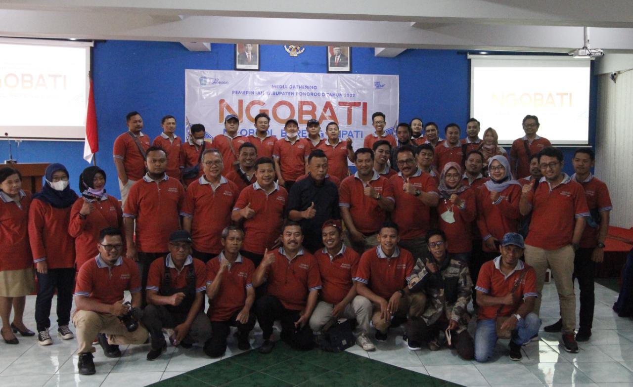 Gathering Pemkab Ponorogo bersama Wartawan