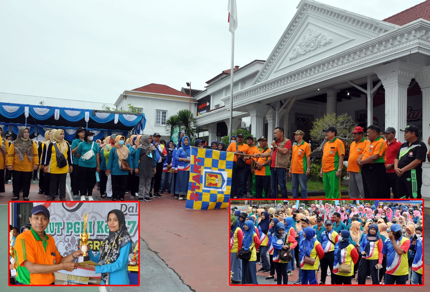 Pelepasan Jalan santai peringati HGN