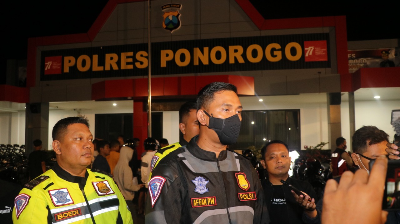 Kasatlantas Ponorogo AKP Affan Priyo Wicaksono