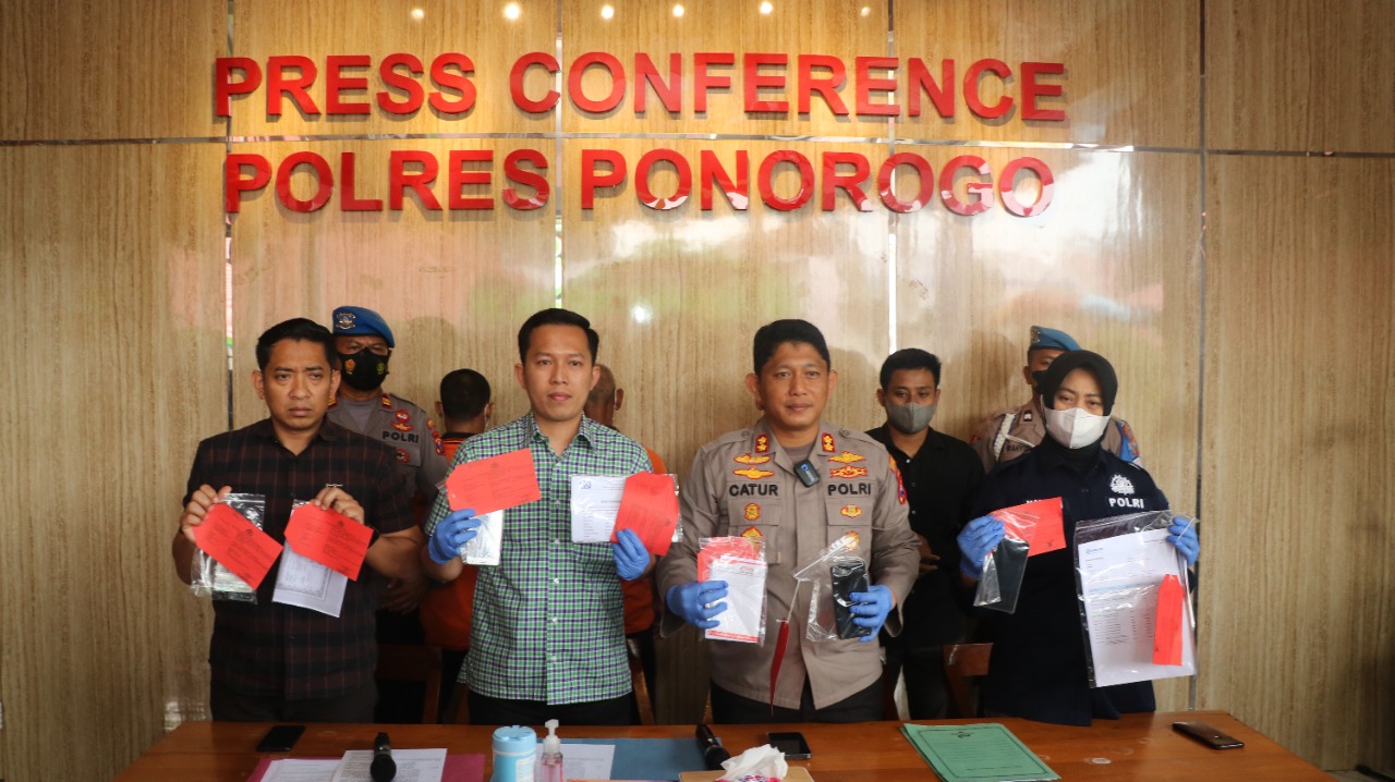 Kapolres Ponorogo AKBP Catur Cahyono Wibowo 