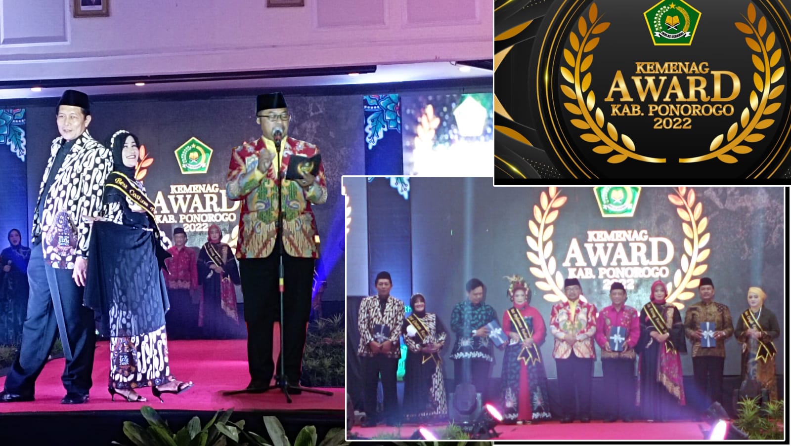 Fashion Show acara Kemenag Award