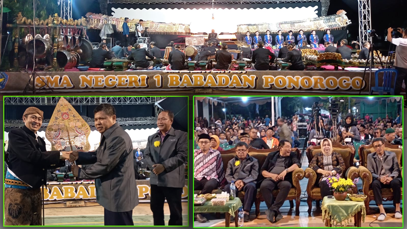 Wayang Kulit Semalam Suntuk Semarakan HUT ke 25 SMAZABA