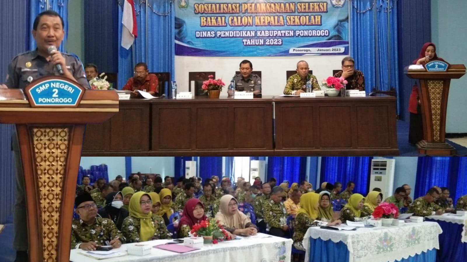 Sosialisasi Seleksi Bakal Calon Kepala Sekolah