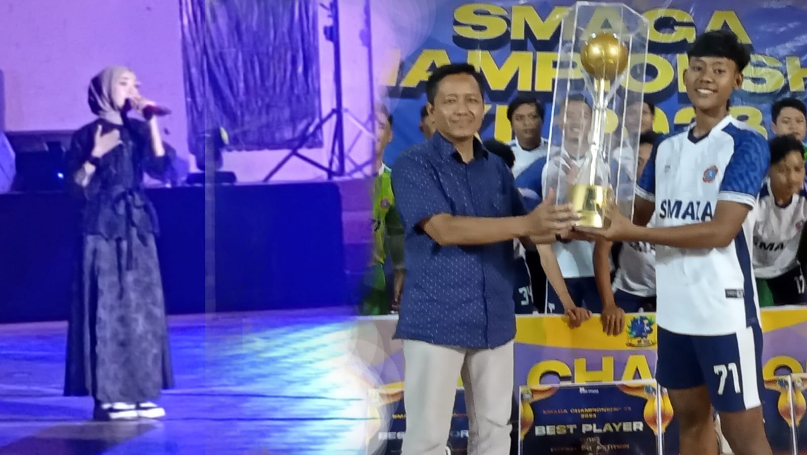 Penyerahan Piala Championship SMAGA 2023