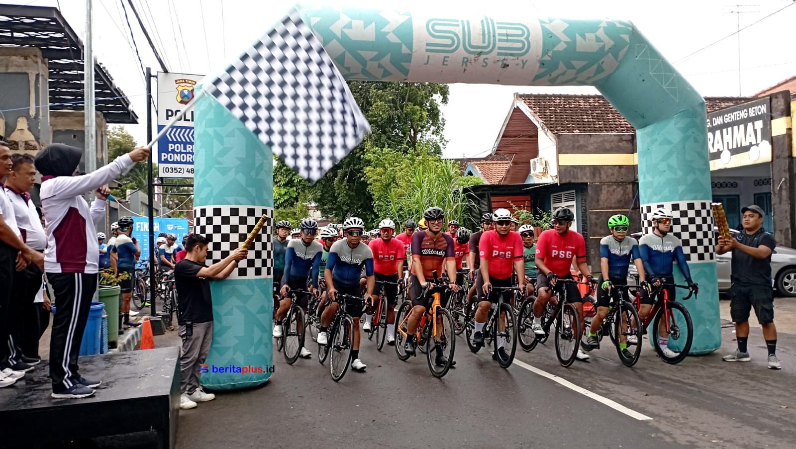 Gowes Bareng Polres Ponorogo