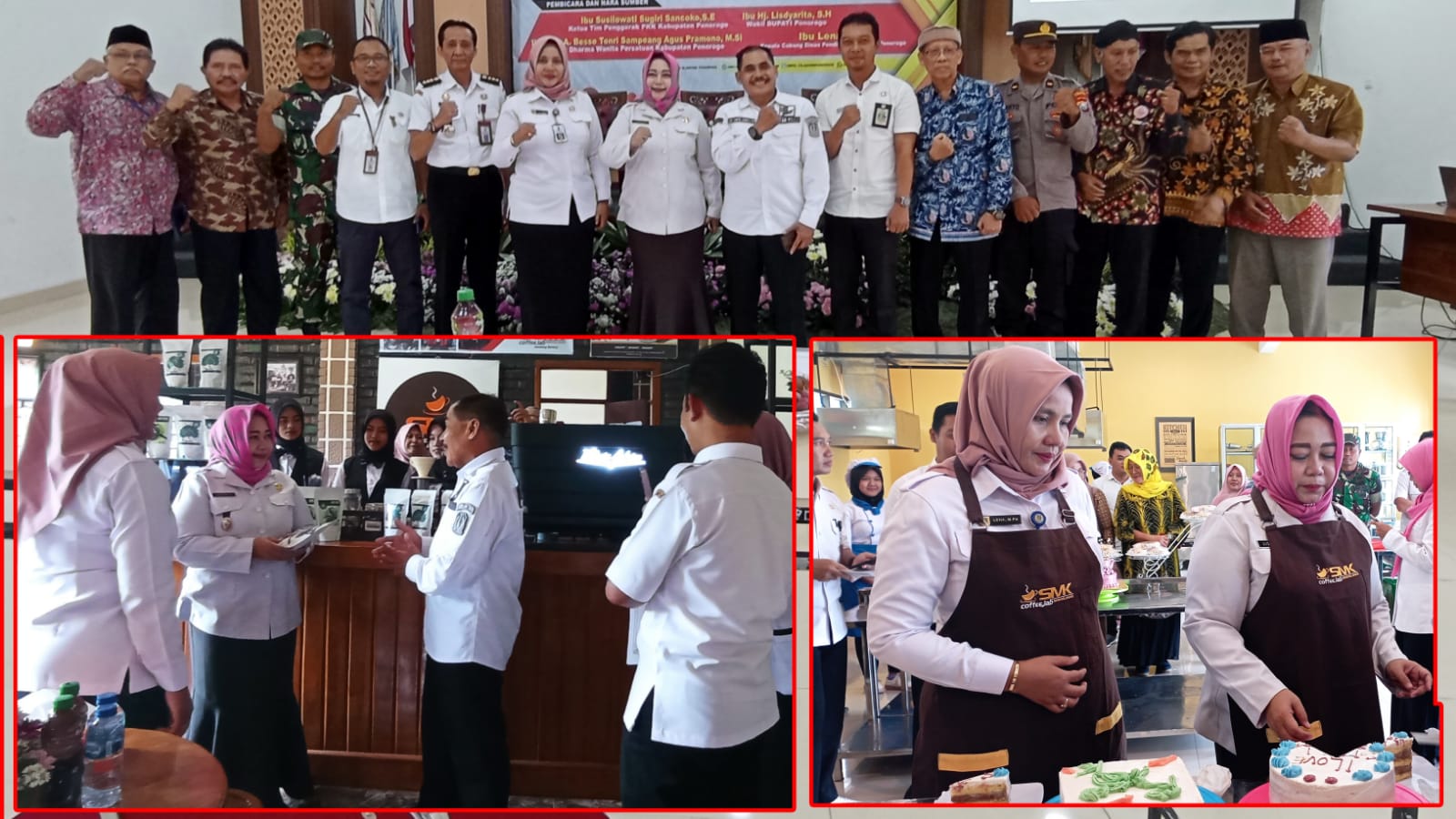 Show Teaching Factory dan Peresmian Gedung Dewi Kunti Nalibrata SMKN 1