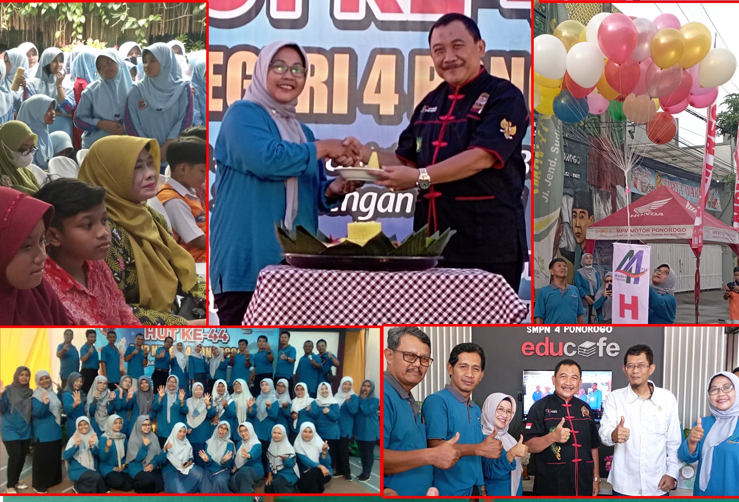 Peresmian Cafe Edukasi SMPN 4 Ponorogo