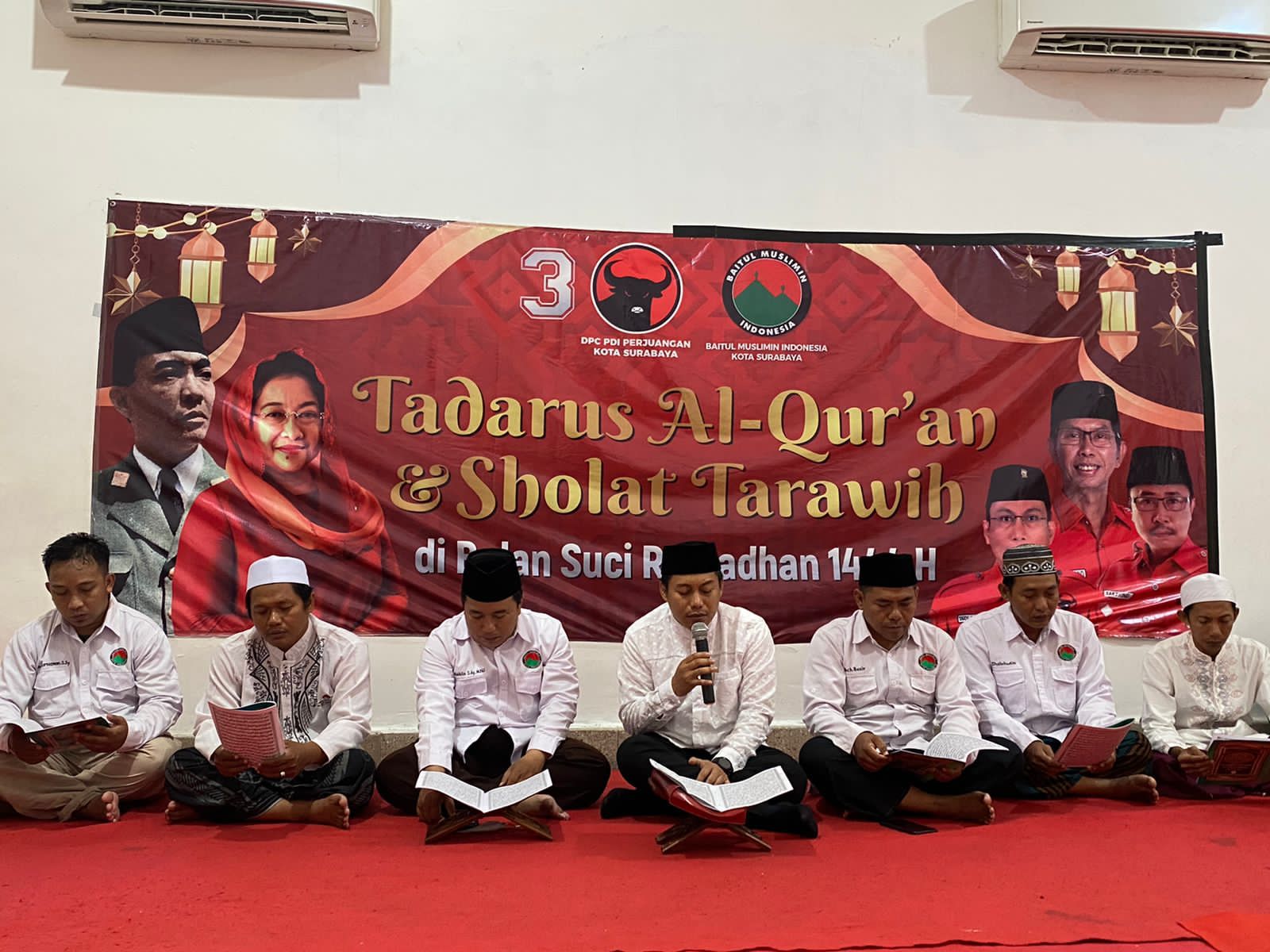 Bamusi PDIP Surabaya Gelar Tadarus Al Quran Di Bulan Ramadhan