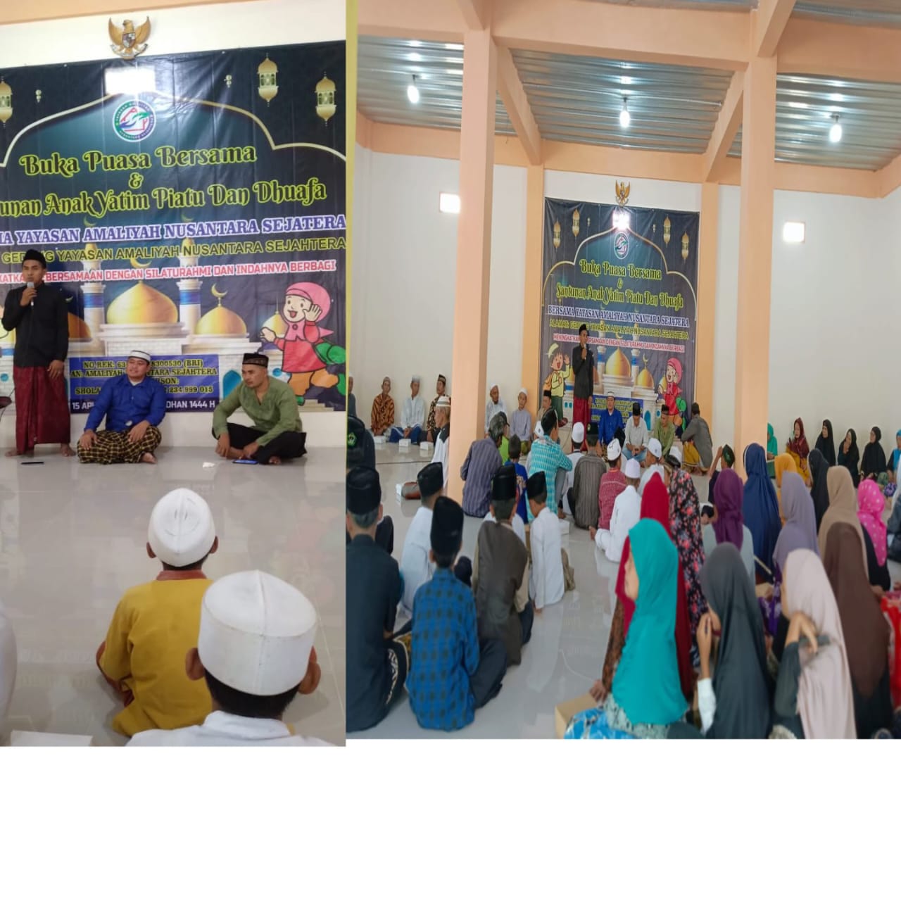 Bikber dan Santunan Anak Yatim Yayasan Amaliah Nusantara Sejatra