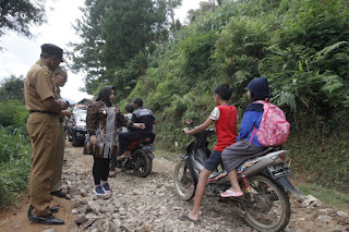 Kondisi jalan Baosan Kidul