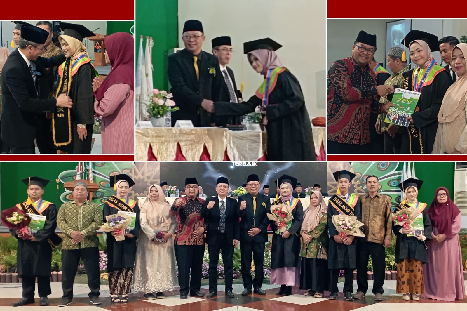 Purnawiyata dan Wisuda Prodistik Angkatan IX Lulusan MAN 1 Ponorogo