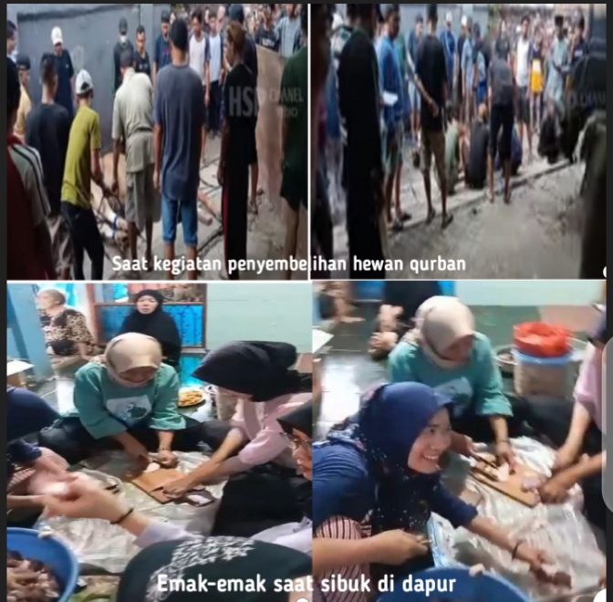 PKBN Al-Hikmah Sektor Bekasi Sembelih 3 Hewan Qurban