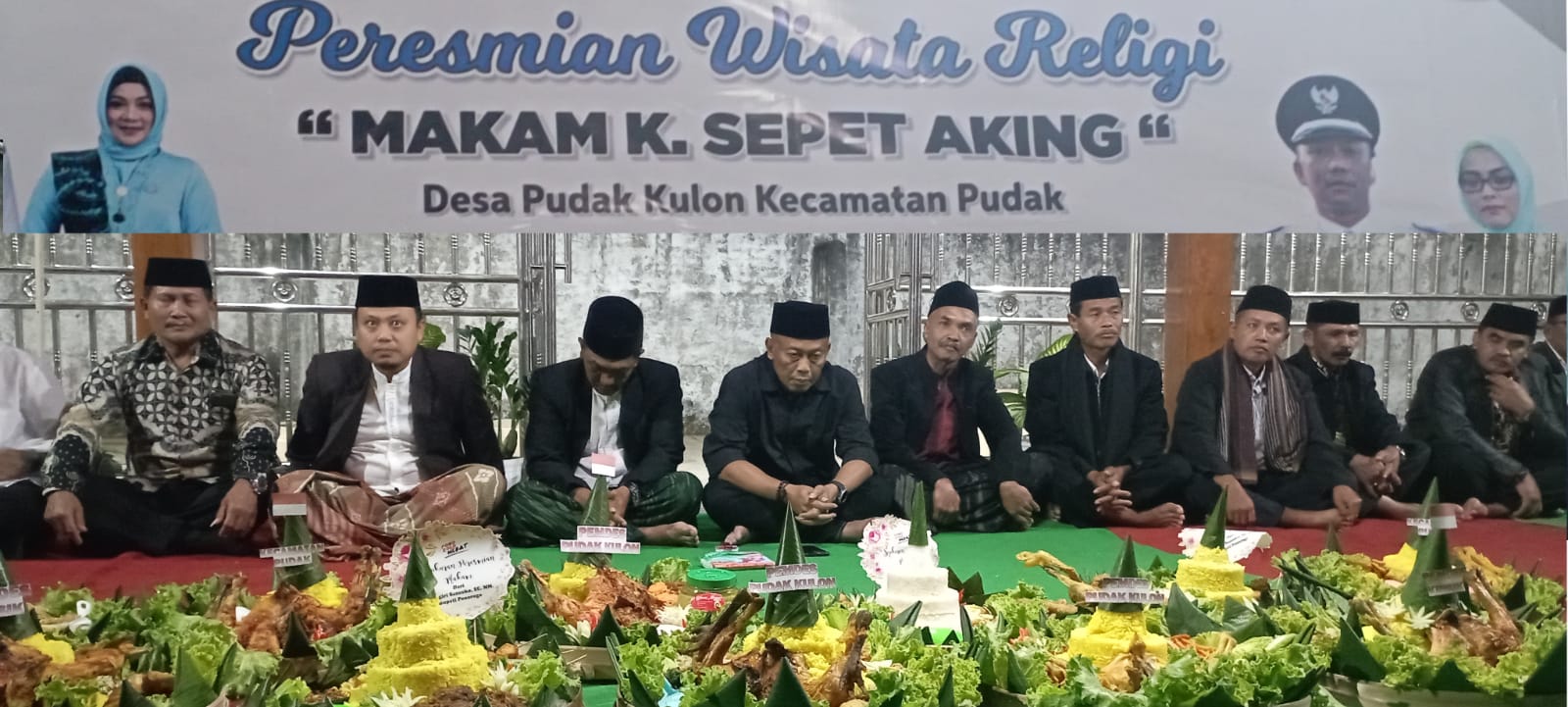 Ki Sepet Aking Wisata Pudak Diresmikan Bupati Giri