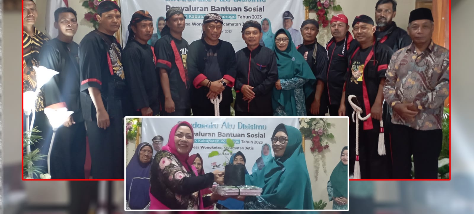 Salurkan Buku Edukasi, Ketua PKK Ponorogo Kunjungi Desa Wonoketro