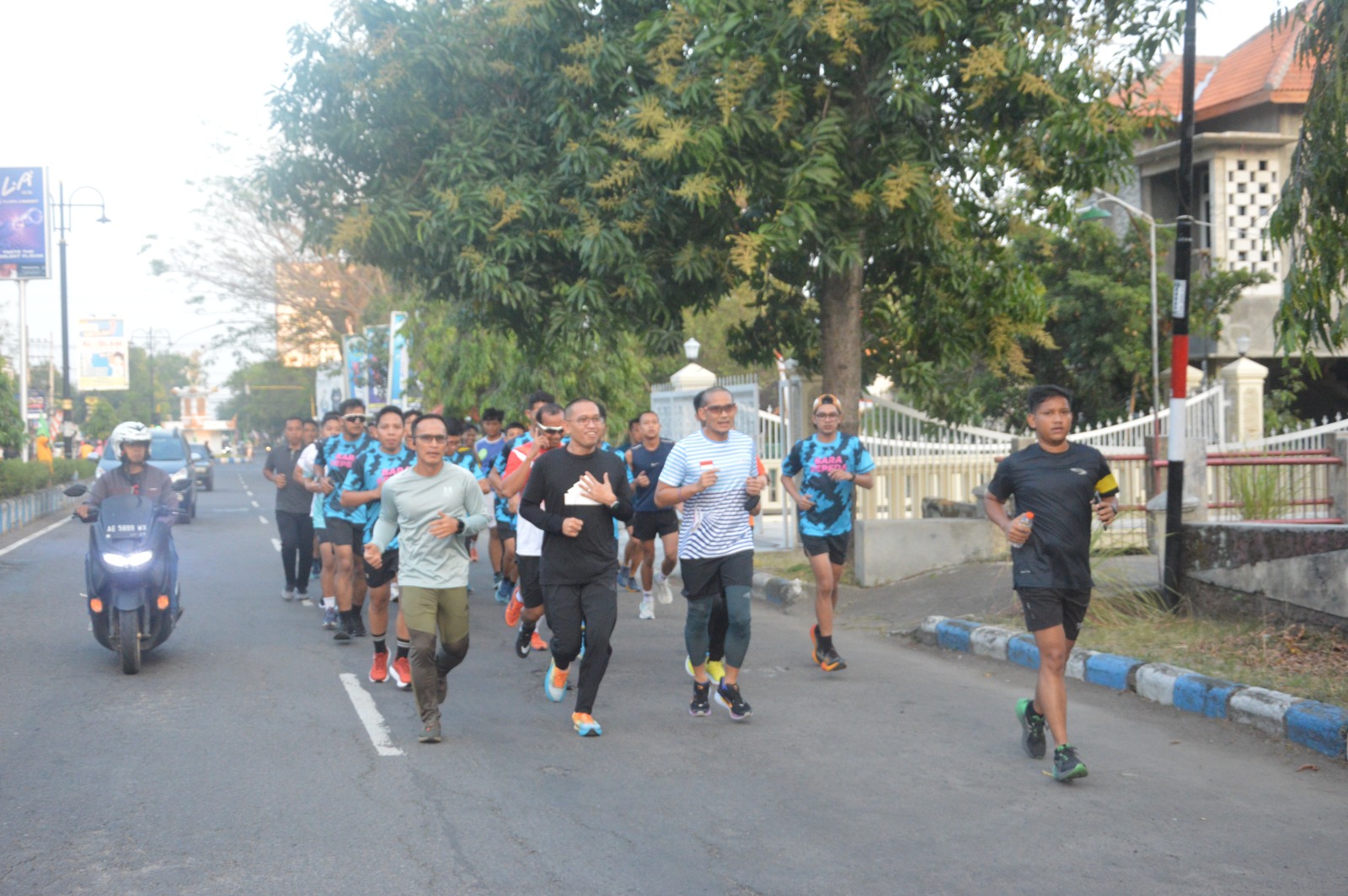 Dandim 0802/Ponorogo Olahraga Bersama Menparekraf