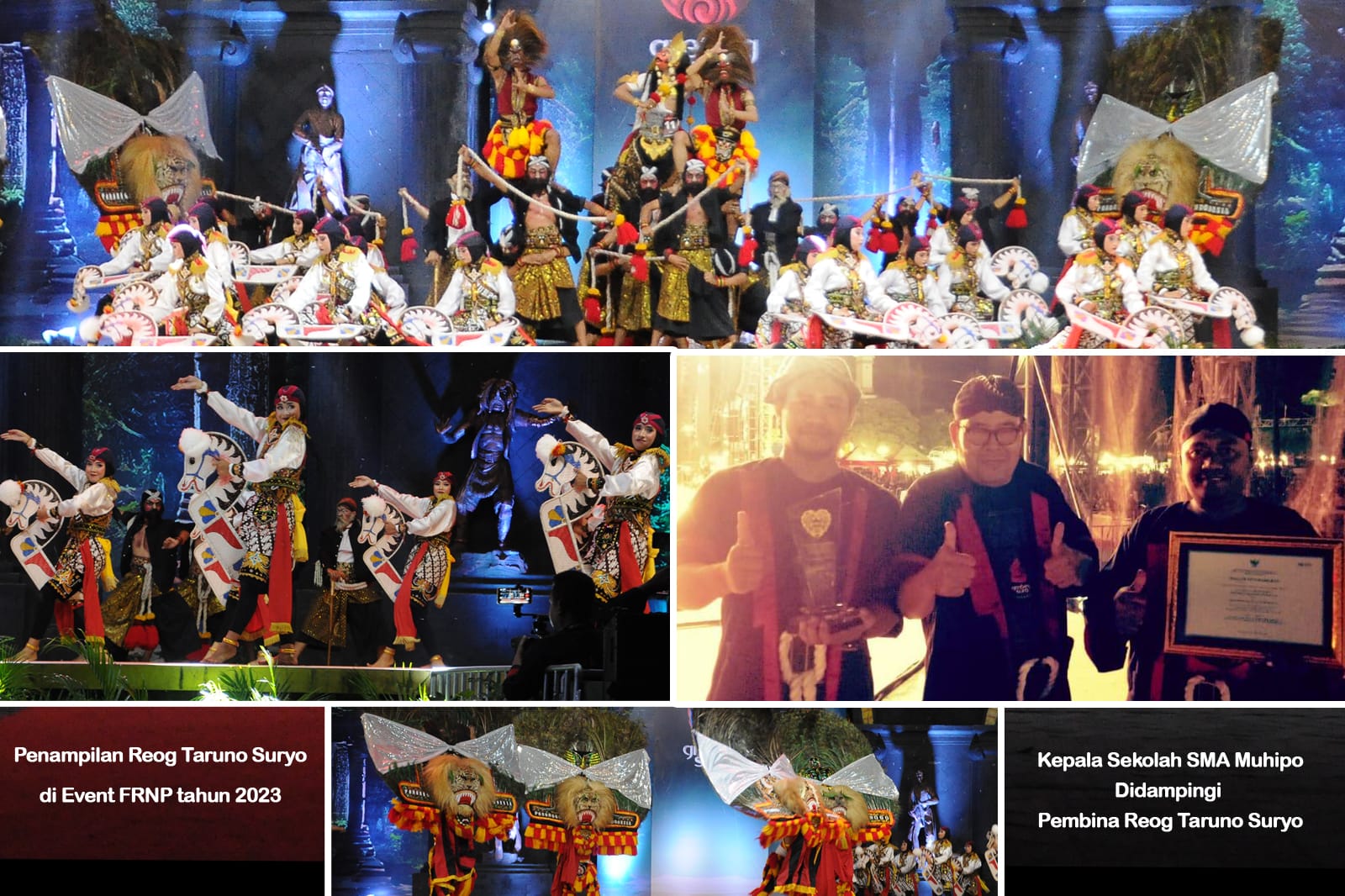 Disaksikan Menparekraf Taruno Suryo Masuk 10 Penyaji Terbaik di FRNP 2023