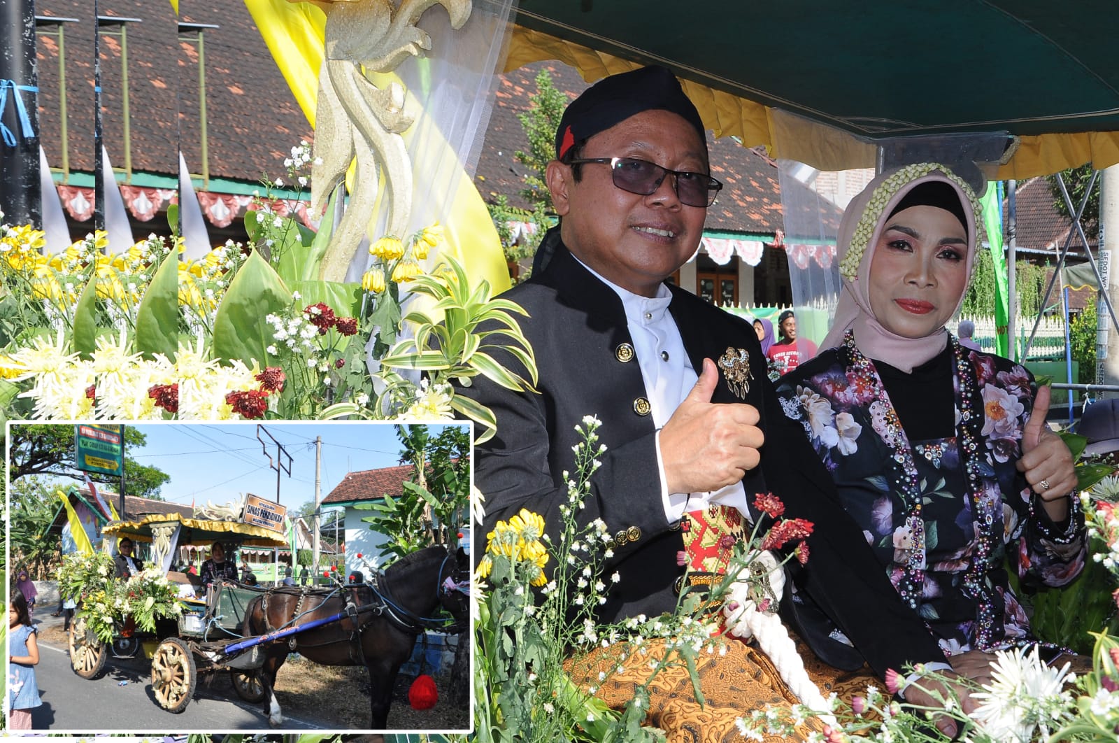 Kancab Dindik Wilayah Ponorogo Dukung Grebeg Suro di Pawai Budaya