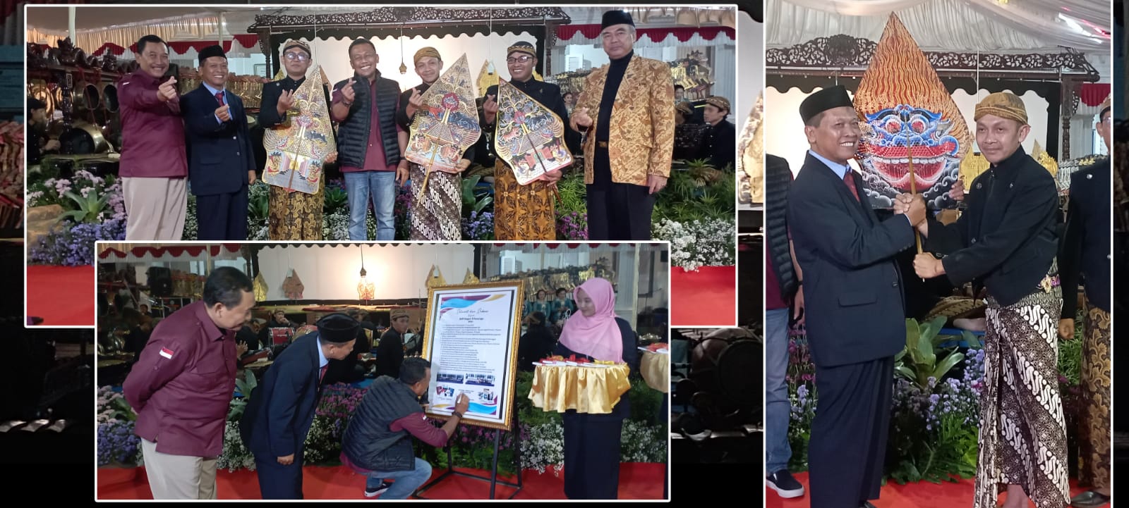 HUT ke 77 SMPN 1 Ponorogo Gelar Wayang Kulit Semalam Suntuk
