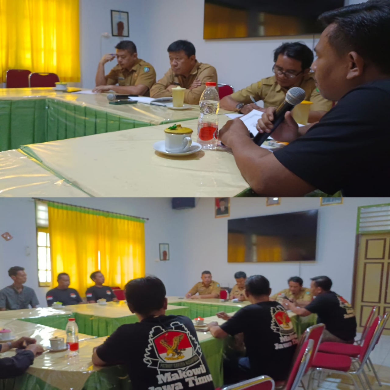 Ormas PGN Mengelar Audensi Dengan Dinas Pertanian Jombang