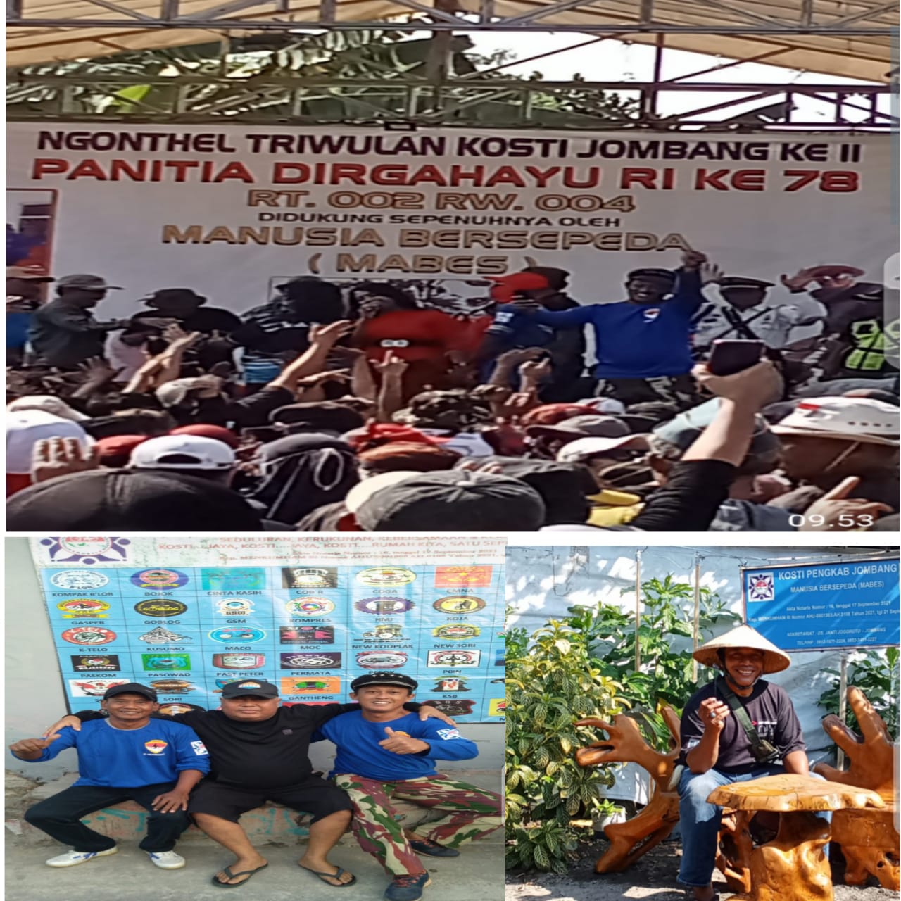 HUT RI Ke-78 RT 02 Dusun Janti Gelar Ngontel Triwulan Kosti Ke II