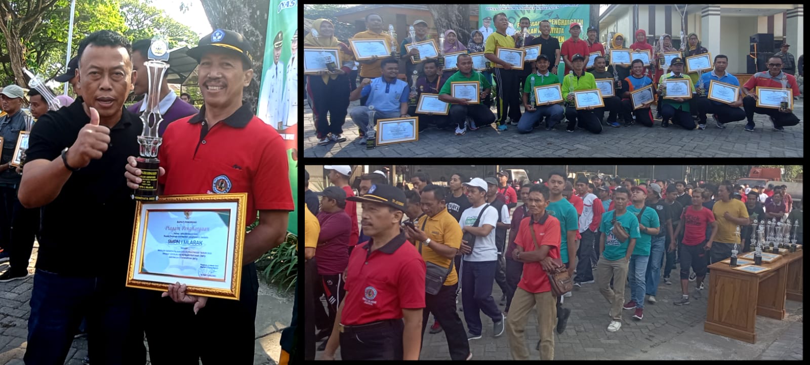 SMPN 1 Mlarak Terima Penghargaan Adiwiyata Kabupaten