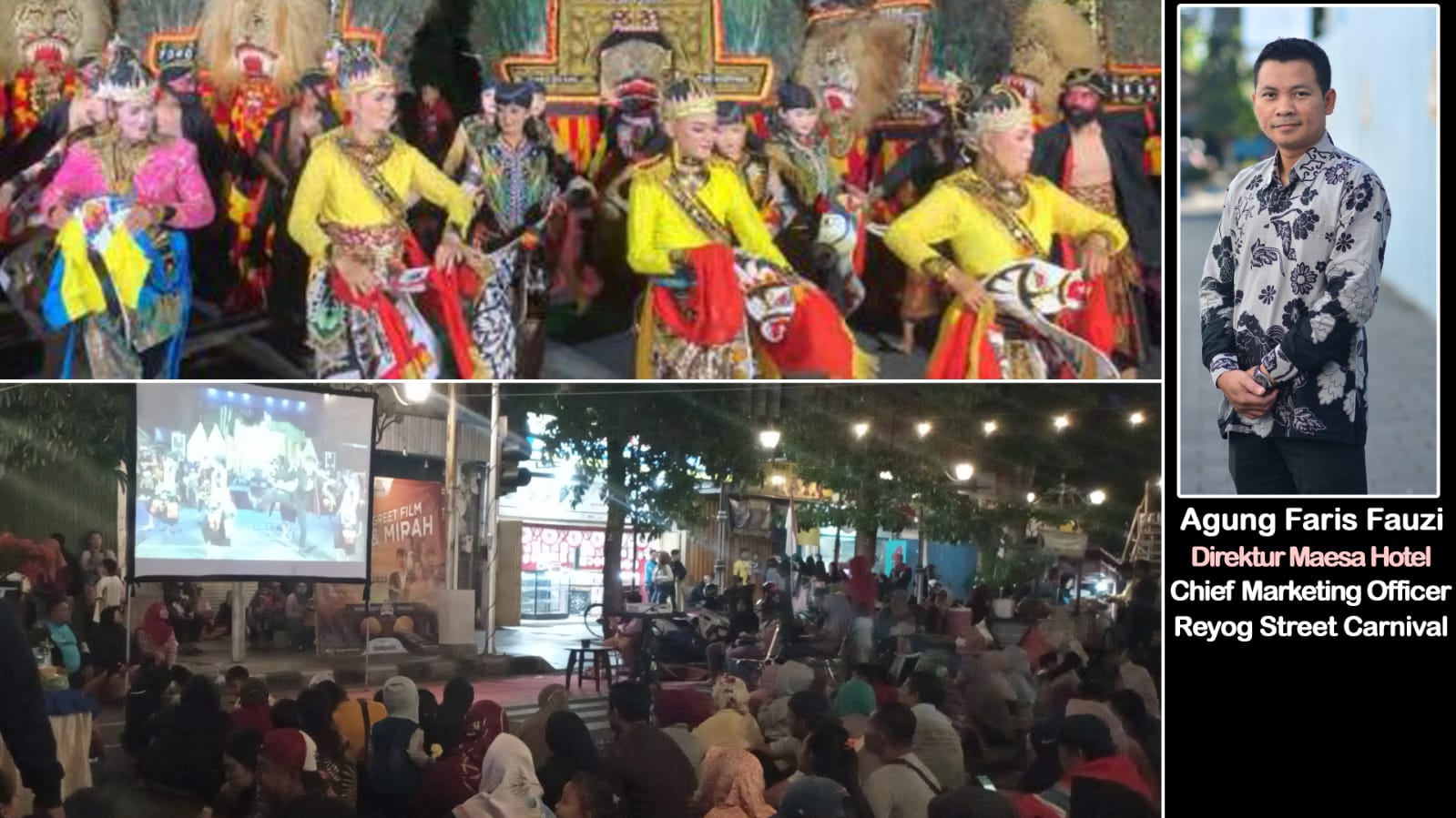 CEO Maesa Group Sukses Gelar Reyog Street Carnival  Ponorogo