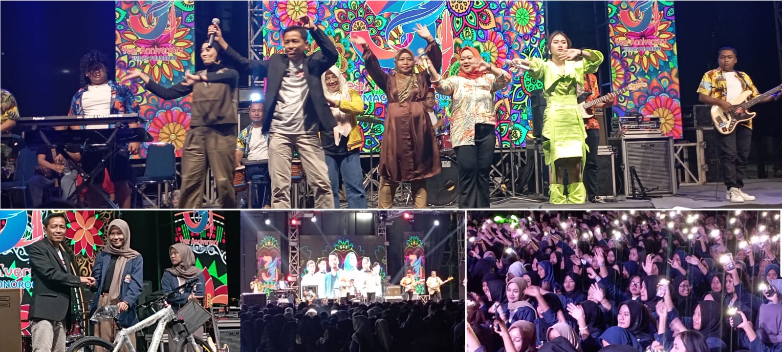 Semarak Puncak HUT SMAGA ke 34 Bersama Nakeswara