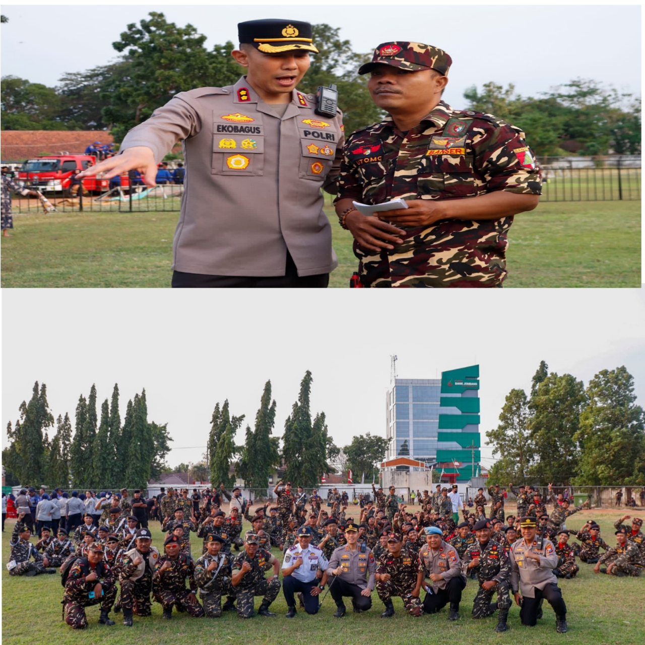 Kapolres Jombang Pimpin Apel Pengamanan
