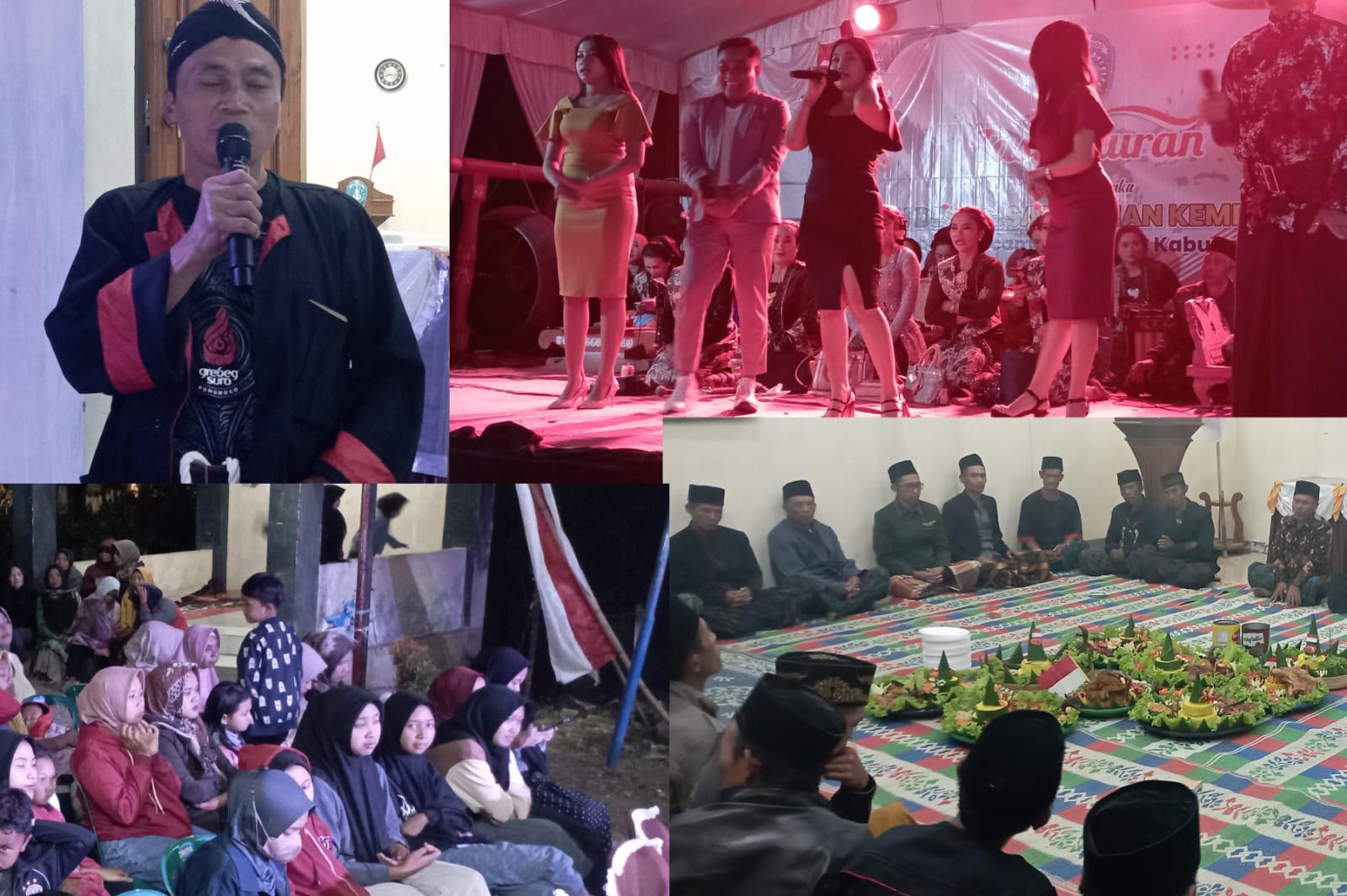 Campursari Sekar Arum Hibur Warga Desa Tambang Di Bersih Desa