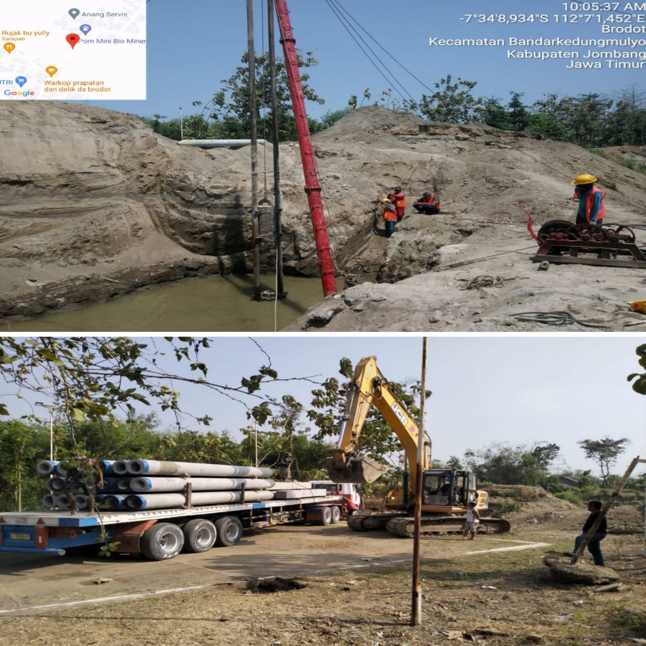 Dinas Perkim Gelontorkan Anggaran Untuk Pembangunan Jembatan Dusun Delik