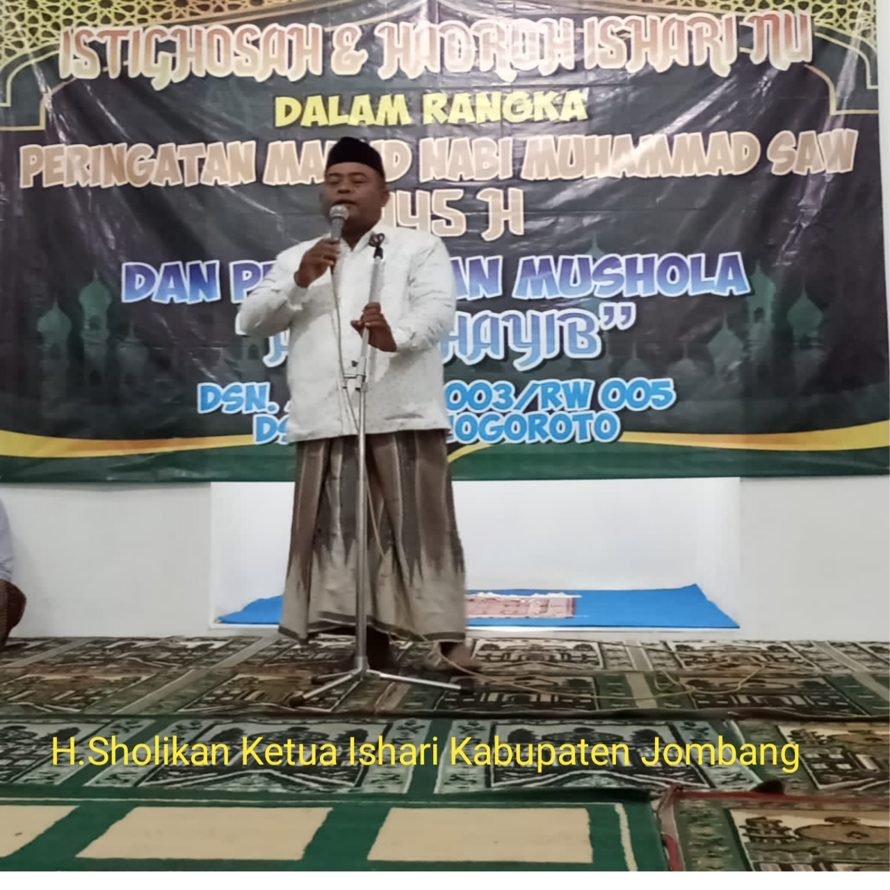 Peringatan Maulid Nabi Muhammad SAW 1445 H Di Mushollah "AT - Thayib"