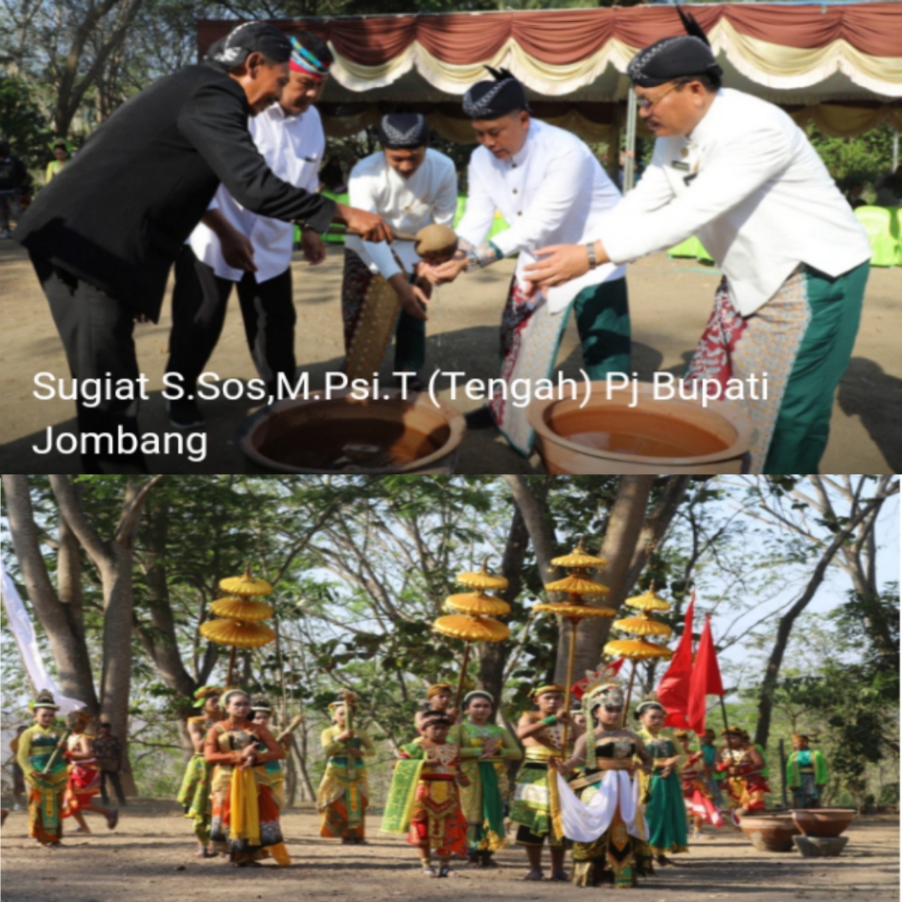 Bupati Jombang Hadiri Kirab Pusaka dan Budaya Desa