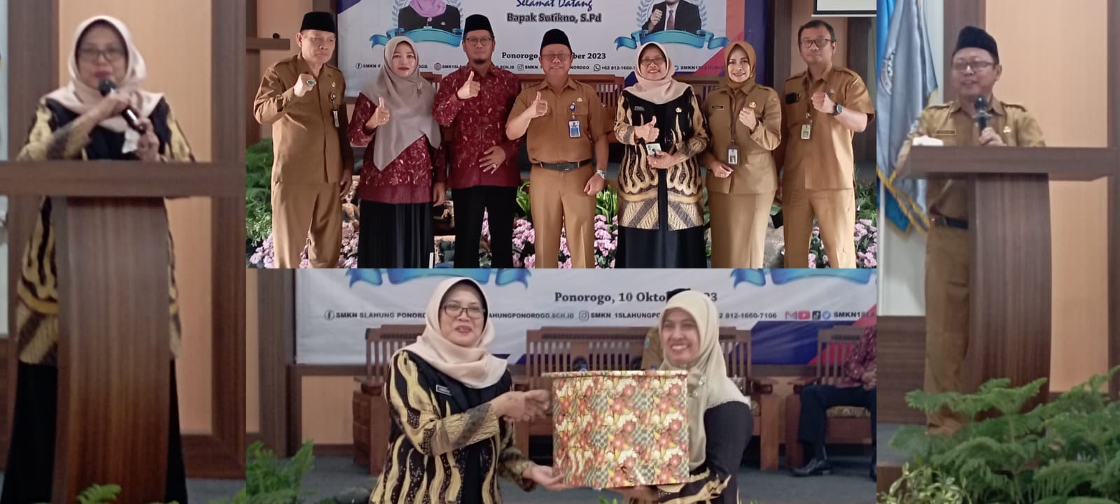 Sutikno Nahkoda Baru SMKN 1 Slahung