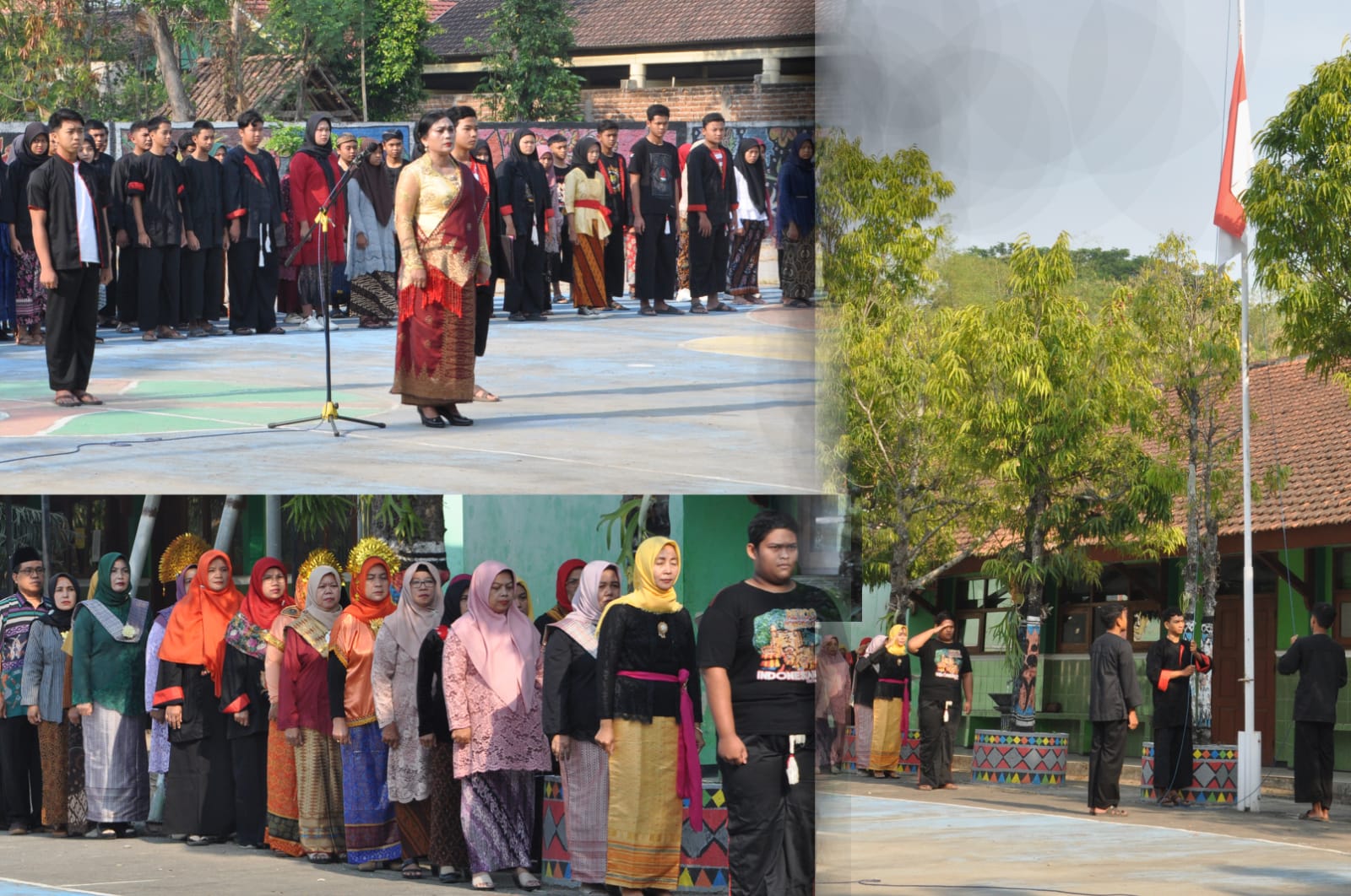SMAN 1 Balong Gelar Upacara Peringatan Hari Sumpah Pemuda ke 95