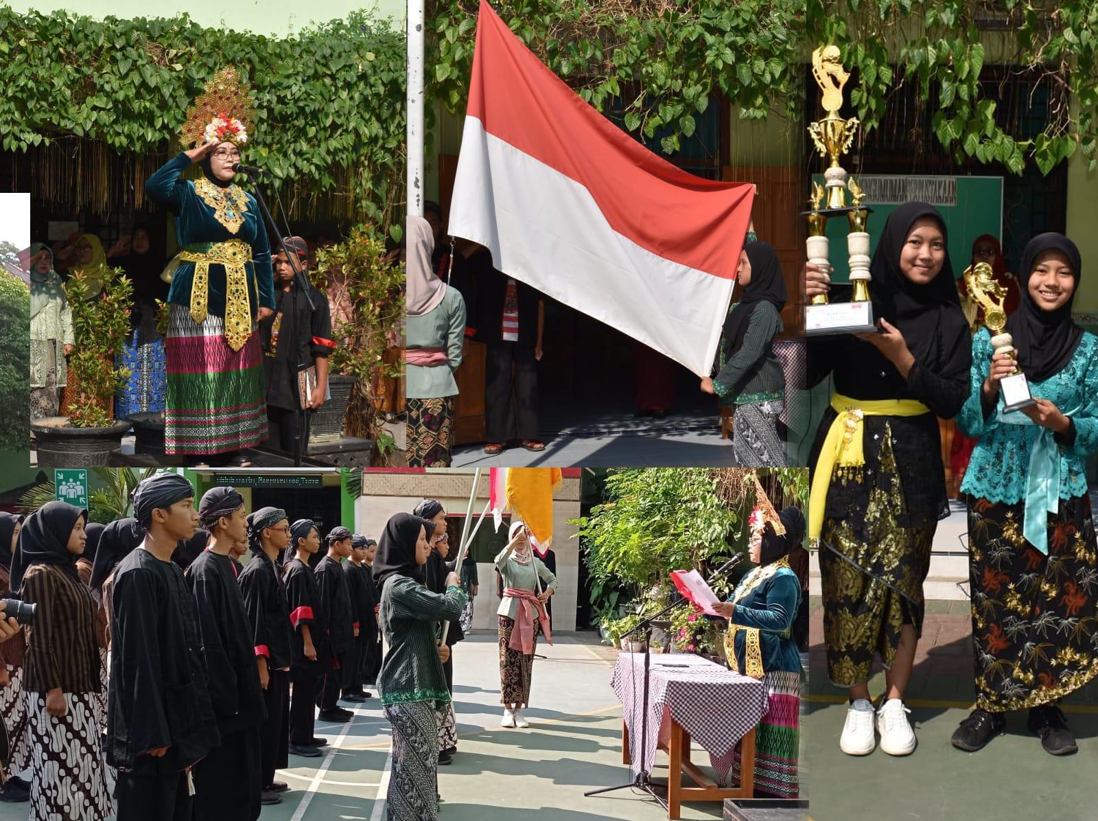 Peringati Hari Sumpah Pemuda SMPN 4 Ponorogo Lantik Ketua OSIS