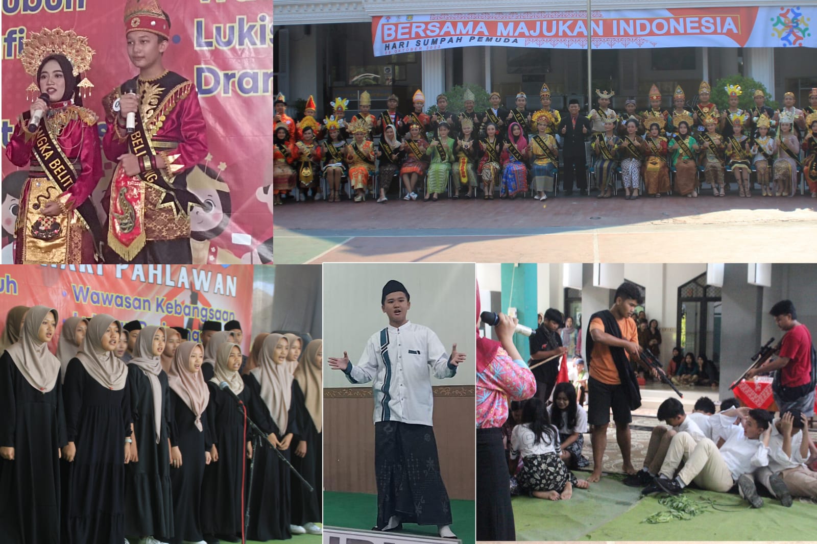 Wujudkan P5 SMPN 1 Ponorogo Satukan 3 Peringatan Nasional