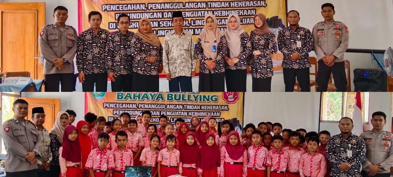 Polsek Pulung Sosialisasi Bullying Di SDN Serag