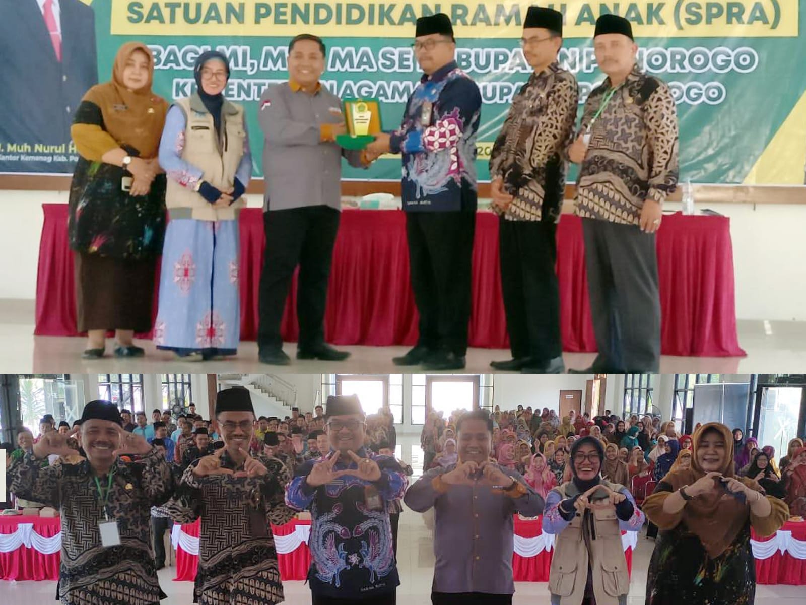 Wujudkan Sekolah Ramah Anak Kemenag Ponorogo Adakan Bimtek SPRA