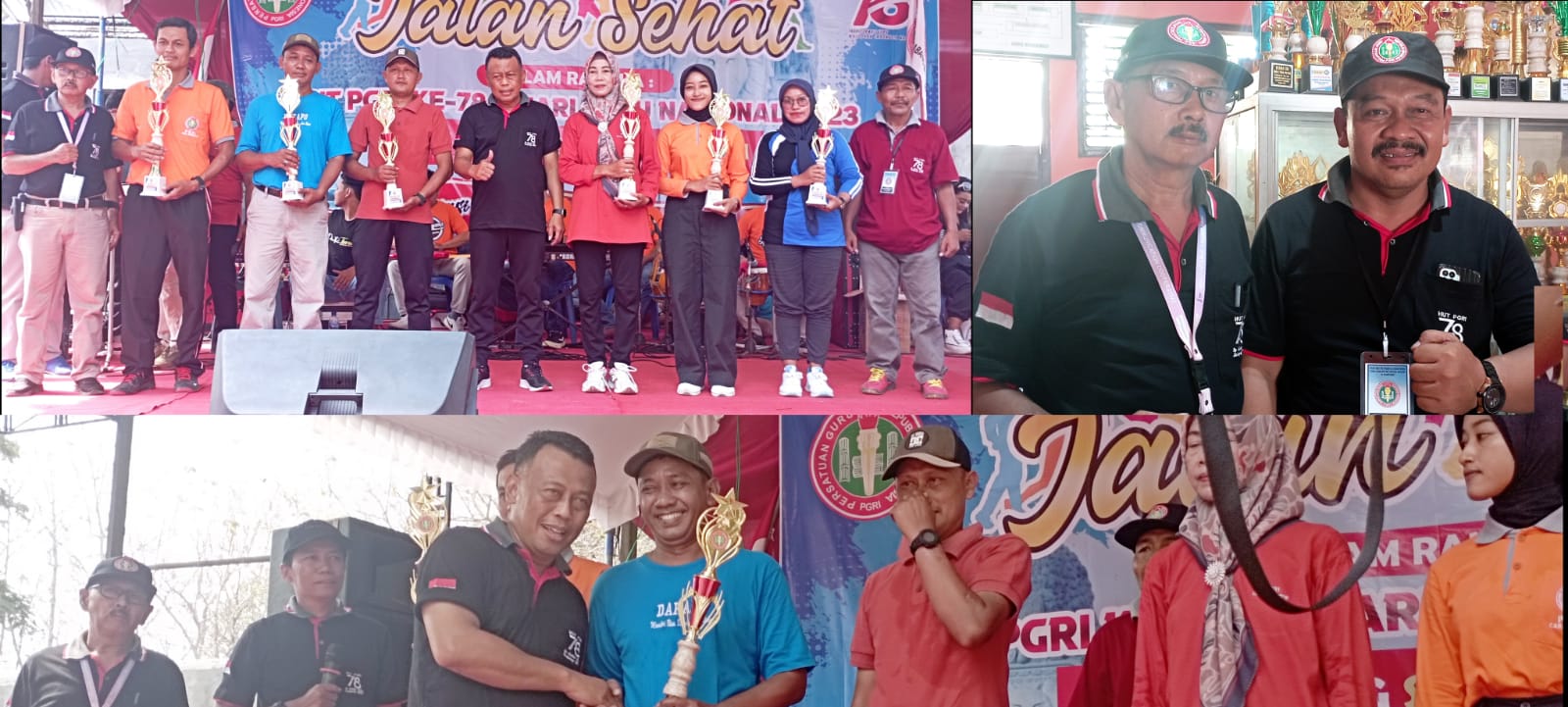 PGRI Cabang Se-Kutho kulon Peringati HUT PGRI ke 78 dan Hari Guru Nasional