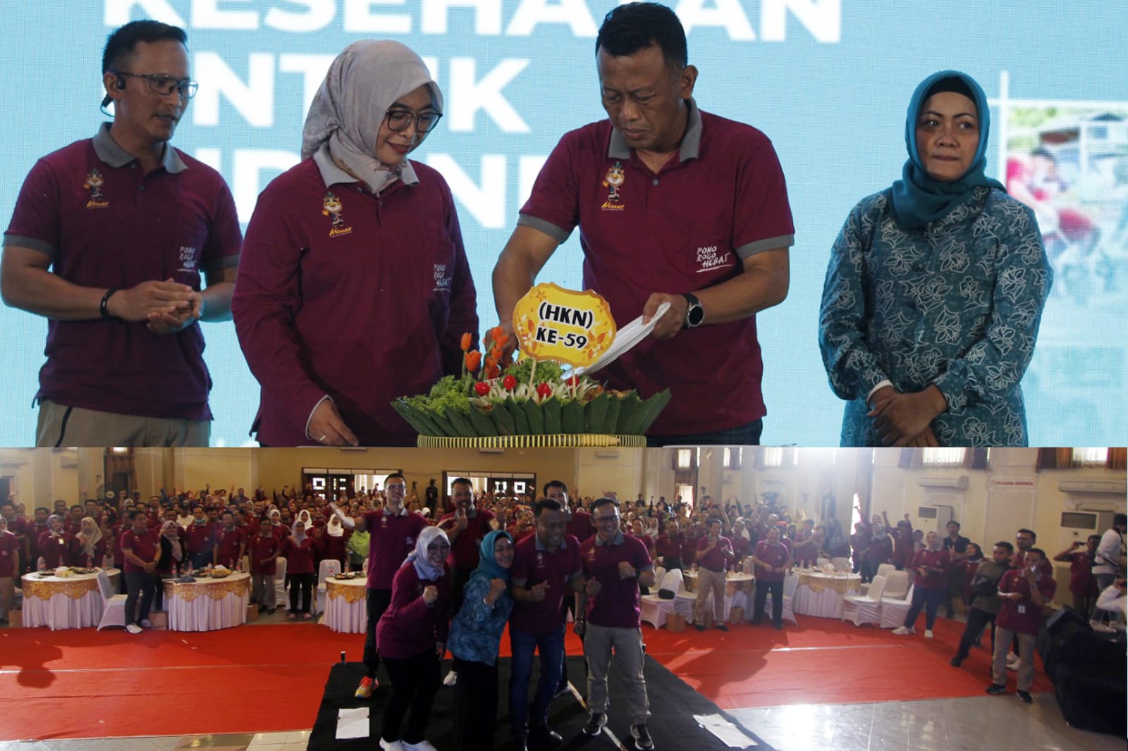 Bupati Sugiri Tekankan Tranformasi Kesehatan di Peringatan HKN ke 95