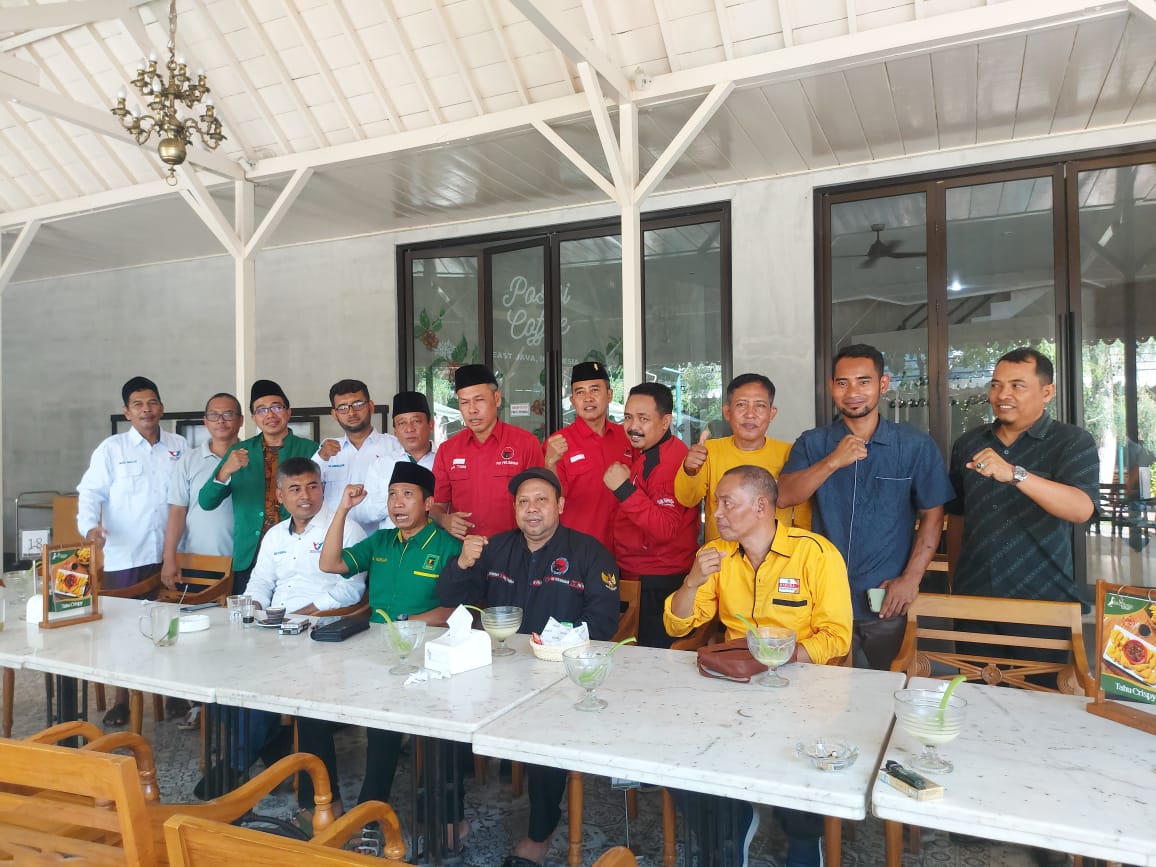 Team Sobat Hijau Ganjar Jawa Timur Saat konsolidasi 